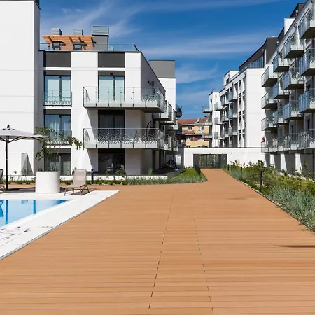 Seaside Nadmorskie Tarasy Kolobrzeg- Basen & Sauna & Jacuzzi & Fitness & Parking W Cenie Pobytu