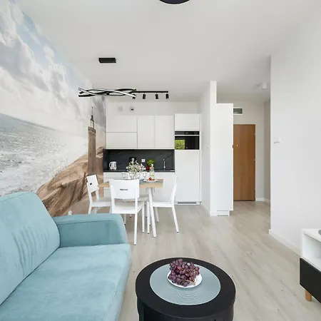 شقة Seaside Nadmorskie Tarasy Kolobrzeg- Basen & Sauna & Jacuzzi & Fitness & Parking W Cenie Pobytu
